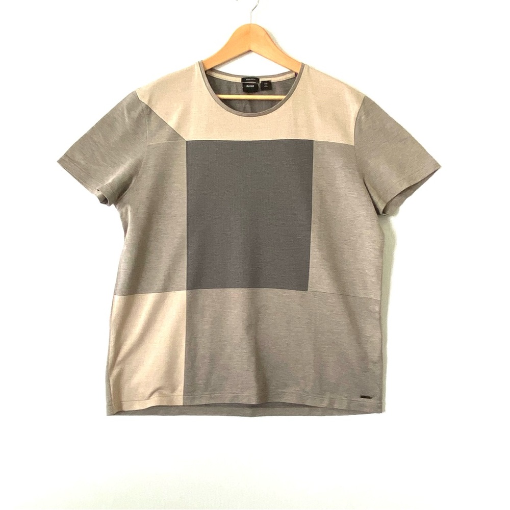 Hugo Boss Woven Cotton T Shirt